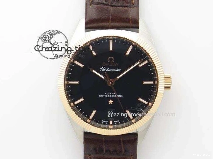 0727 MultiPurpose Planet Ocean Master Chrono SS OM 1:1 Best Edition Gray Dial On SS Bracelet A9900 V 8116